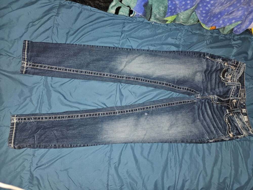 Miss Me Women's Hailey Skinny Jeans Size 26 Rhinestone Embellished Pockets